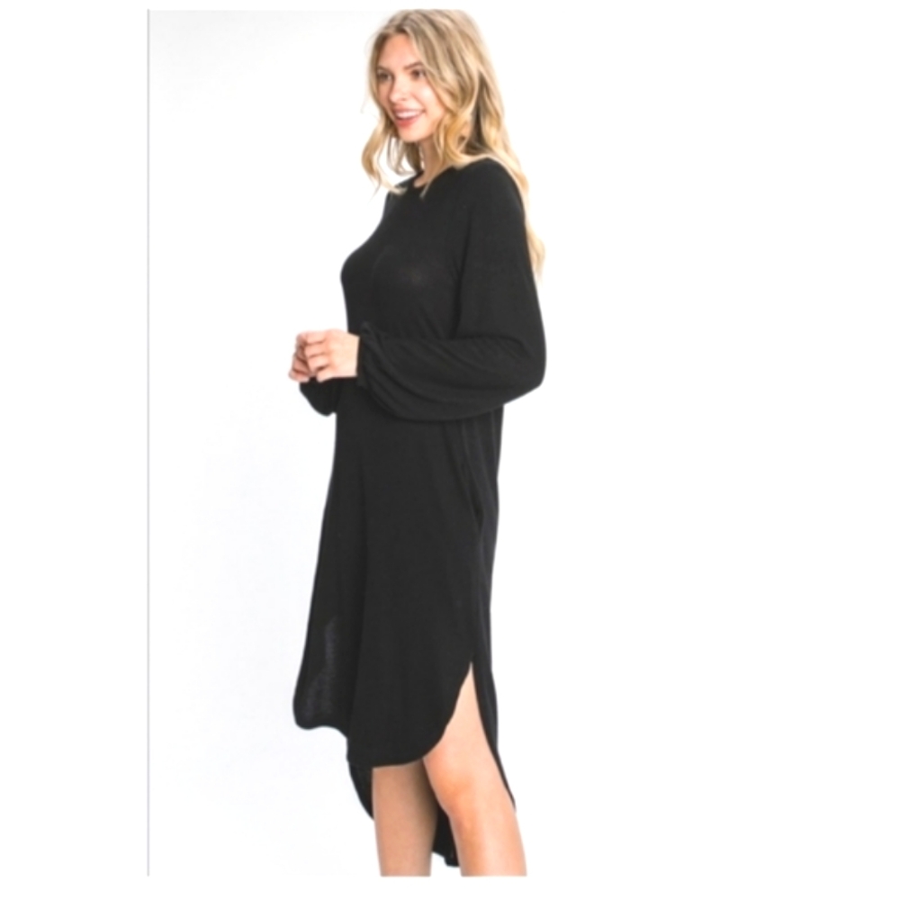 Boho Soft Midi Long Sleeve Dress✨️ - Picture 2 of 7